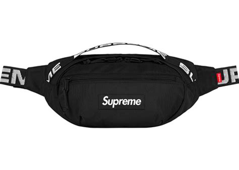 supreme waist bag ss18 replica|supreme bag around waist.